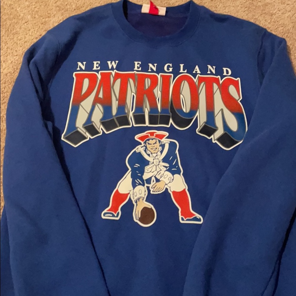 Nostalgic Patriots Crew Neck Sweatshirt